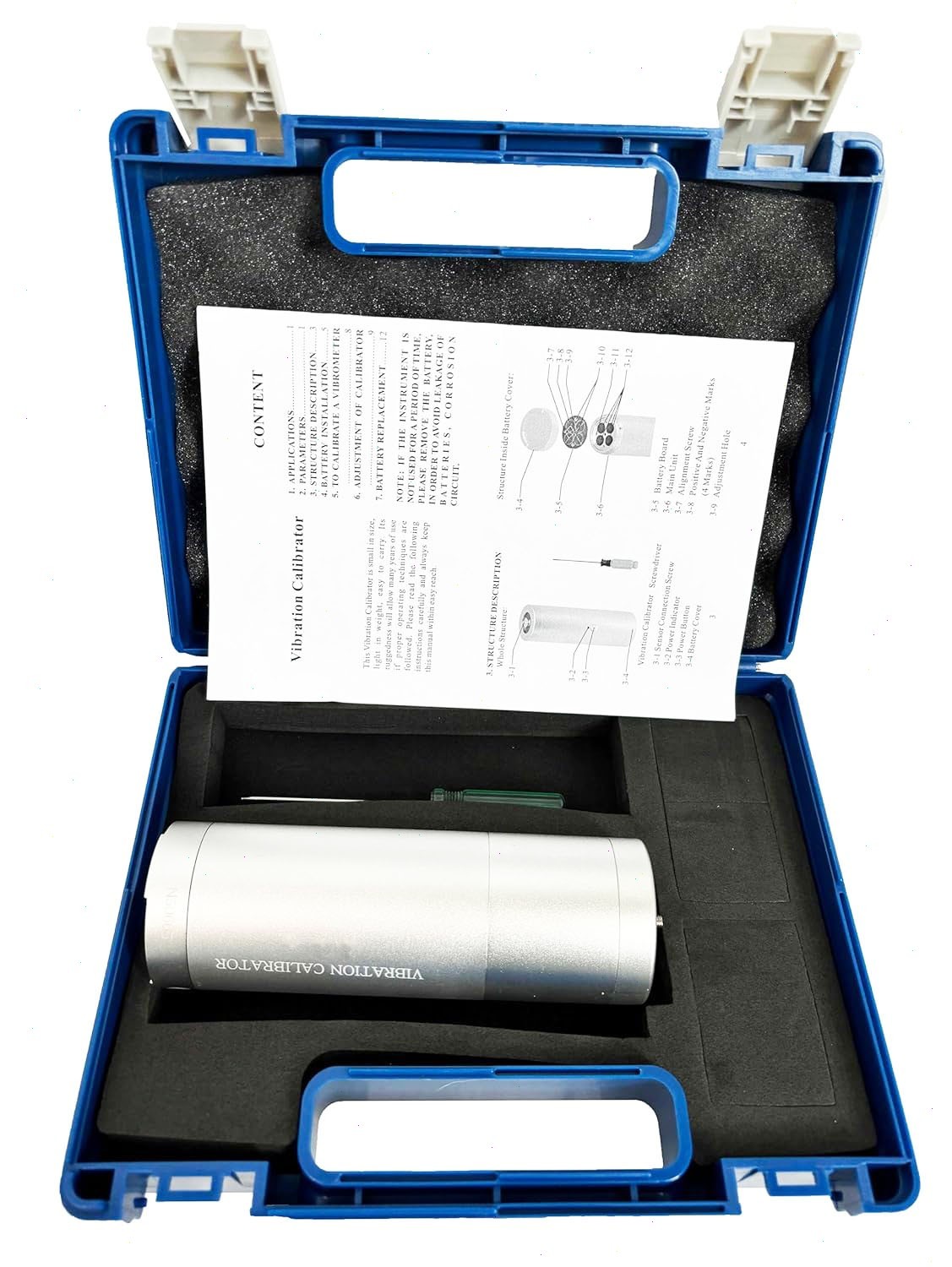 Vibration Calibrator for Vibration Monitoring System for Vibration Tester Meter