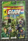 Signed Larry Hama 2004 GI Joe 3-pack Comic MOC Steeler General Flagg Cobra Offic