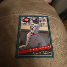 1994 Post Cereal Collection Cecil Fielder #17 of 30 Detroit Tigers HOF ExMt