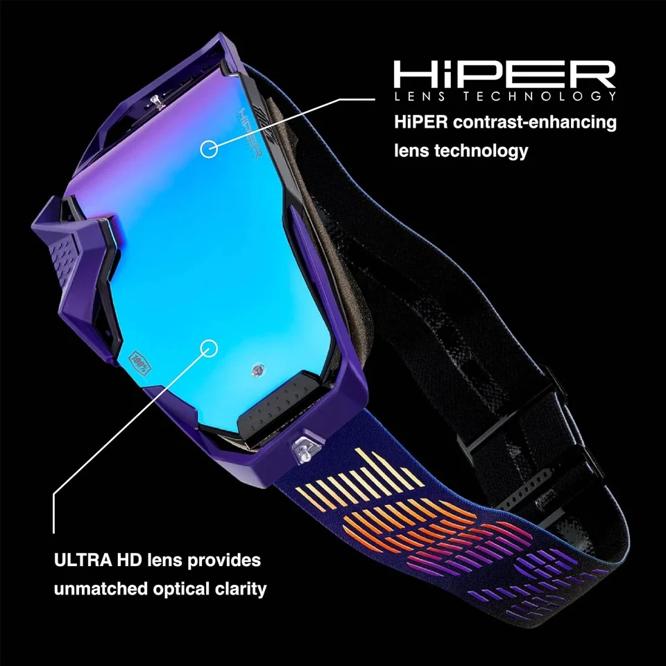 Ядерные цитрусовые зеркальные золотые линзы спортивные очки для мотокросса и горного велосипеда - Изображение 3 из 4