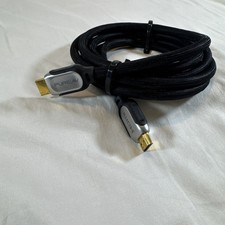 Belkin PureAV Braided HDMI A/V Cable for Audio/Video Device 8FT Gold Plate