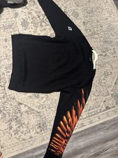 Marcelo Burlon Crewneck Brand New Size Large Orange And Black