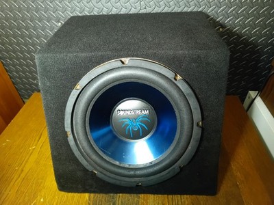 Soundstream XS-12 XSTEAM 12'' Dual 4 Ohm Subwoofer + Gehäuse GETESTET + GARANTIE 