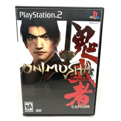 PS2 Onimusha Warlords PlayStation 2 OEM Case & Replacement Artwork