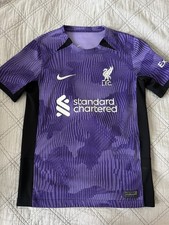 Nike Kid's Liverpool FC 23/24 Dri-FIT Stadium Third Jersey-EUC-size 10/12
