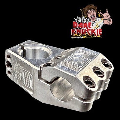 Nowear Jacob Thiem Bare Knuckle 9 bolt BMX Stem Made in USA Top