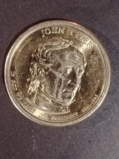 John Tyler $1 Presidential Coin