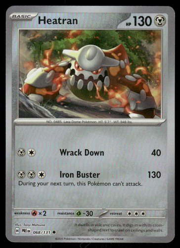 Start Deck 100 Battle Collection #503/742 Heatran