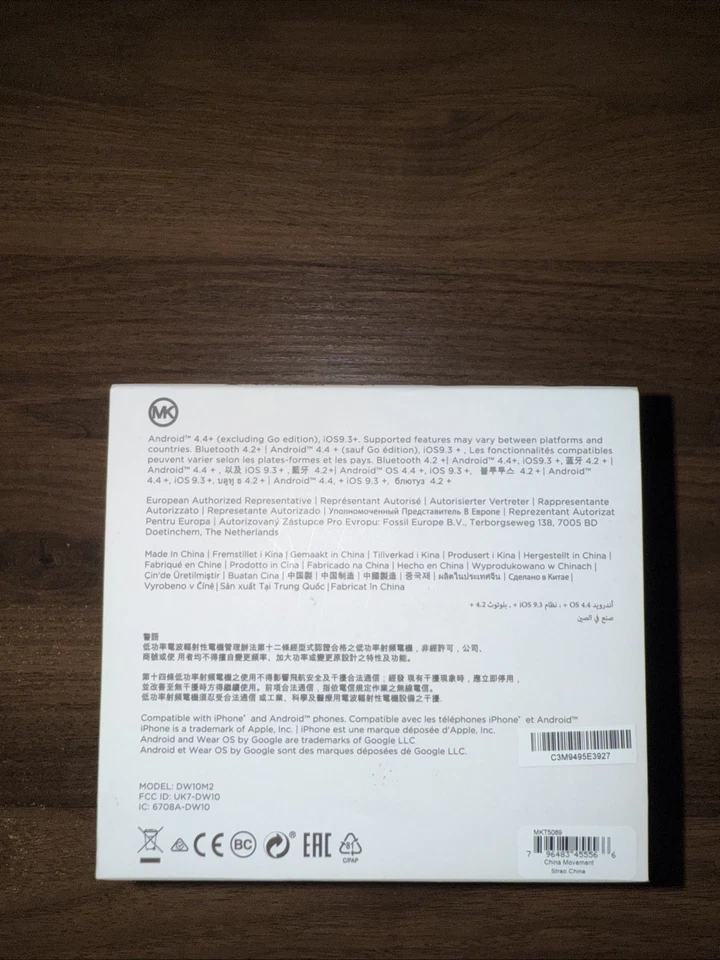 Reloj inteligente Michael Kors Access Android oro rosa acero inoxidable Foto 3 de 4