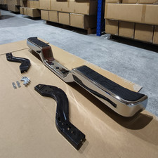 Chrome Rear Step Bumper Face Bars For 1989-1995 Toyota Pickup 002283591213