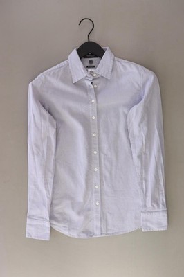   Marie Lund Langarmbluse Slim Bluse für Damen Gr. 38, M grau aus Baumwolle  