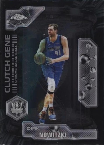 Anthony Davis 2025-26 Topps Chrome Clutch Gene #CG-8 Dallas 