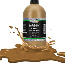 Pouring Masters 24 Karat Gold Ready to Pour Acrylic Pouring Paint - Premium 32-O