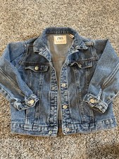 Zara Kids Girls Sz. 4/5 Classic Jean Jacket
