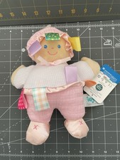 Mary Meyer Taggies Baby Doll 8" Plush Lovey Soft Toy Stuffed Baby New With Tag