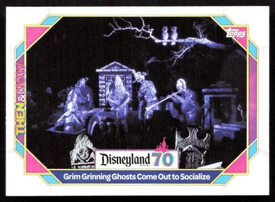 2025 Topps Disneyland 70th Anniversary #81 Grim Grinning Ghosts Come Out
