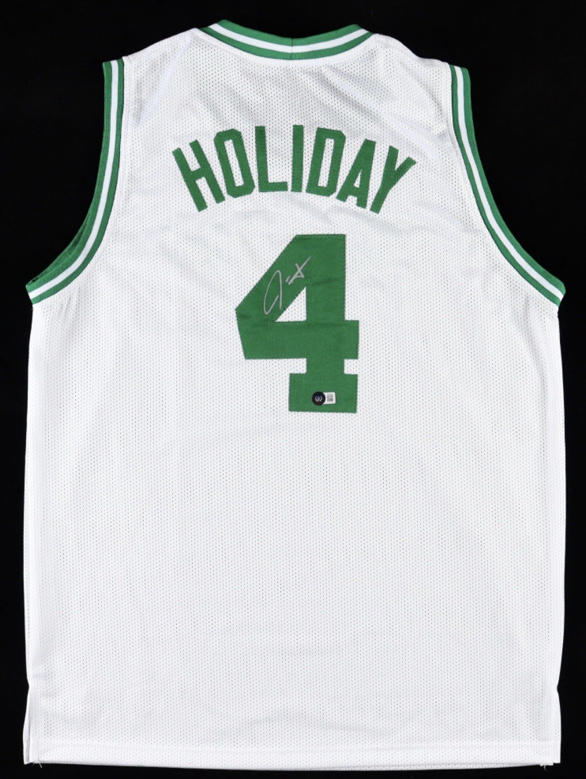 Jrue Holiday Autographed Signed Boston Celtics Jersey Beckett Certified 