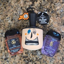 Bath Body Works Nightmare Before Christmas Mayor PocketBac Holder Jack Sally Set