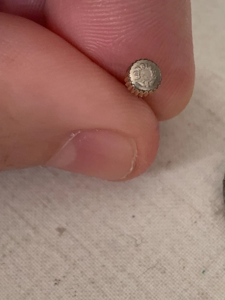 Movimento Longines automatico cal L633.1 tige corona part project - Immagine 3 di 4