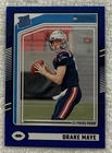 2024 Panini Donruss - Rated Rookie Drake Maye #379 Blue Press Proof (RC)