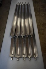 Lot 10 Hardt Inferno Blaze 3000 3500 4500 Used Rotisserie Angled V Spit Skewer