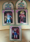Lot Of 3 Vintage Cabbage Patch Kid Second Edition Posable Figures By Grand Toys