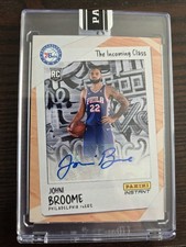 Johni Broome 2025-26 Panini Instant NBA The Incoming Class Auto /25 Rookie