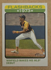 Dave Winfield 2022 Topps Heritage  BF-7 Baseball Flashbacks San Diego Padres