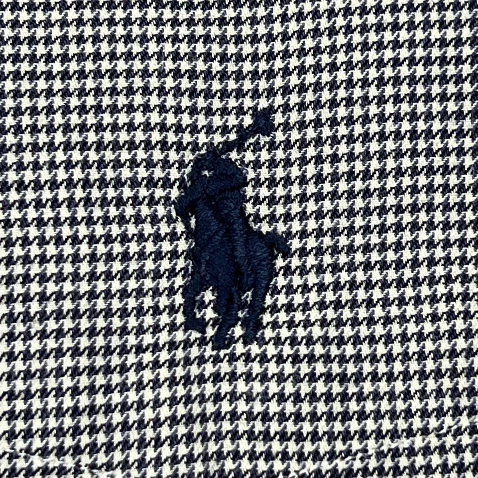 Camisa de vestir Polo Ralph Lauren para hombre 17,5 34 pata de gallo manga larga abotonada Foto 2 de 4