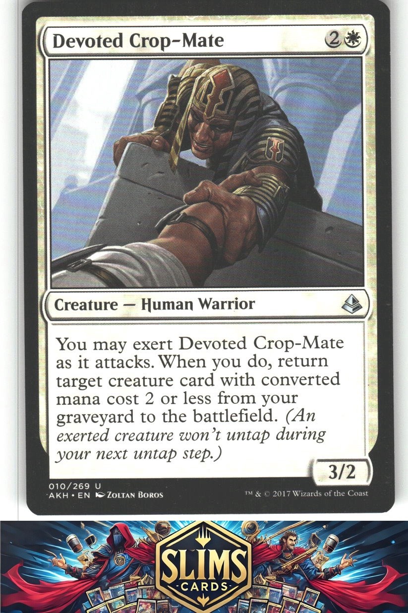 Devoted Crop-Mate - Amonkhet - MTG - Uncommon - #10 - NM