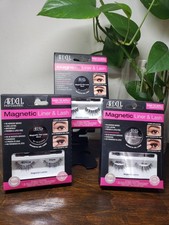 Ardell Magnetic Liner & Lash Kit Wispies Black Medium Eyelashes Natural Reusable