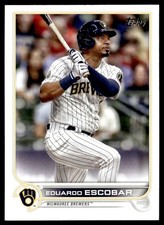 2022 Topps Eduardo Escobar Milwaukee Brewers #207