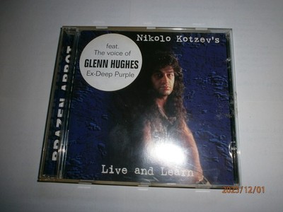 Brazen Abbot: Live And Learn (1995,USG Rec. Germany 1996,original sticker on c.)