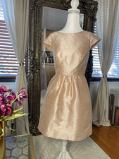 Alfred Sung Pearl Pink Dupioni D568 Formal Bridesmaid Prom Dress