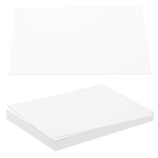 12x8x0.06" Chipboard Sheets 10Pcs 60PT Thick Book Board Binders Board, White