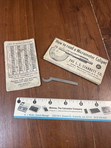 Micrometer Adjustment Spanner Wrench