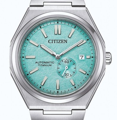 CITIZEN Super-Titanium AUTOMATIC Herrenuhr Saphirglas UVP* 429,00 EUR NJ0180-80M