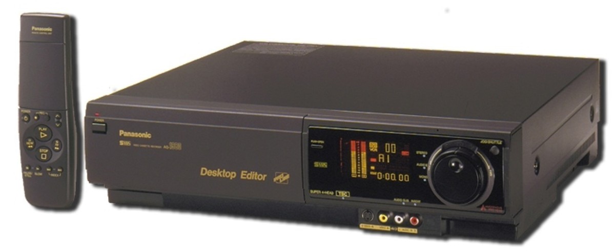 Panasonic AG-1980 S-VHS SVHS Super VHS Player Recorder PRO Editing