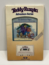Teddy Ruxpin Adventure Series 'Medicine Wagon' Book  Audio Cassette Vtg 1985