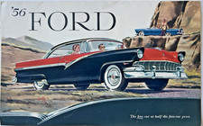 Ford Motor Co. 1956 FULL LINE SALES BROCHURE ...