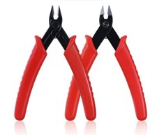 Precision Flush Cutters Electronics Networking Cable Premium Side snips Pack 2