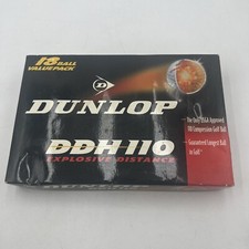 DUNLOP GOLF BALLS DDH 110 - 12 BALLS - NEW OPEN BOX