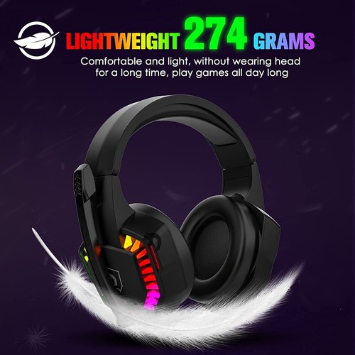 QWERTZ Gaming LED-Hintergrundbeleuchtung Tastatur Maus Headset deutsches Layout - Picture 14 of 17
