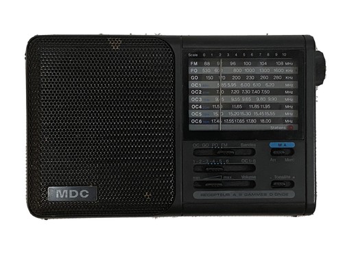 MDC H-89 tragbares Kurzwellenradio - getestet funktioniert
