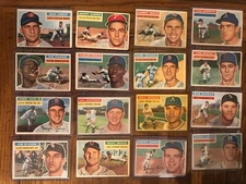 Carlos Paula 1956 Topps Baseball Card (Sale Is For Card In Title) (8541)