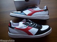 NEW Big Kids Youth Diadora B Elite Patent Leather Athletic Sneakers Shoes 6.5 39