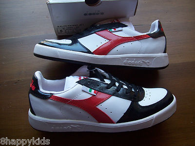 NEW Big Kids Youth Diadora B Elite Patent Leather Athletic Sneakers Shoes 6.5 39