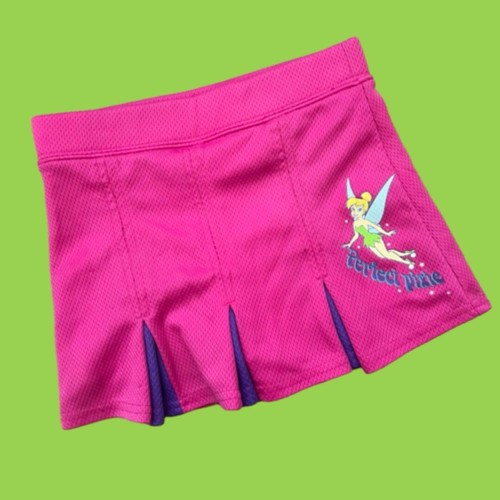 Vintage Disney Tinker Bell “Center Of The Universe” Top And Skirt Set Girl 6/7 - Picture 3 of 4