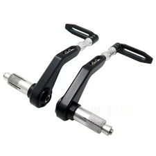 Brake Clutch Lever Protector For Most Motorcycle 22mm Handlebar (BK+SR Rod )