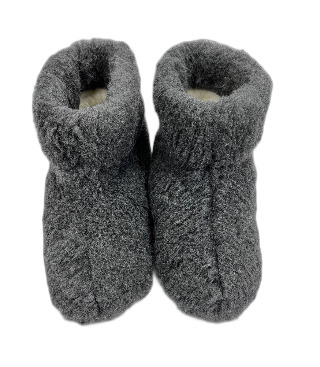 Calzini a pantofola invernali kawaii da donna con grandi occhi